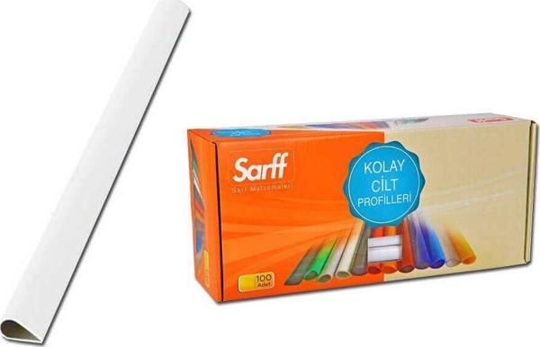 Sarff Sırtlık 6 mm Beyaz 100'lü - Image 1