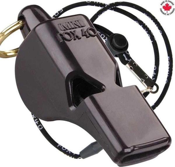 Fox 40 Mini Official Siyah İpli Düdük 9801-0008 - Image 1
