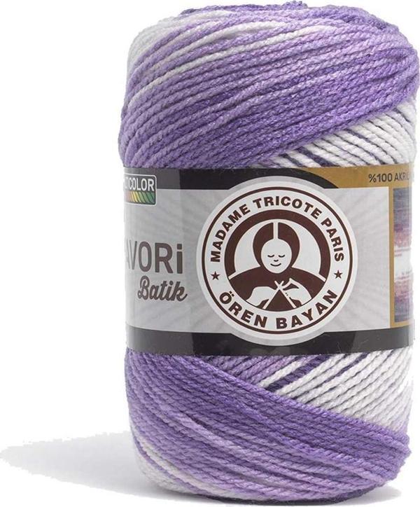 1 Adet Favori Batik El Örgü Ipliği 100 Gr 912 - Image 1