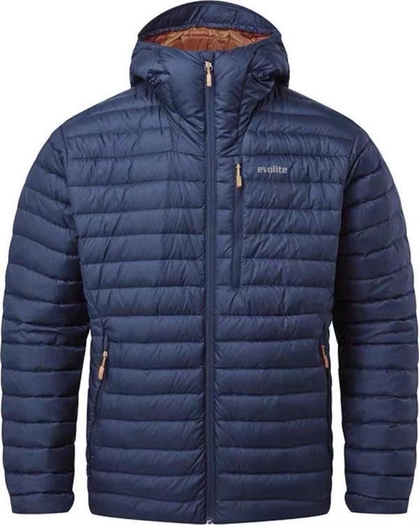 Evolite DownTouch Bay Kaz Tüyü Mont - Mavi XXL - Image 1