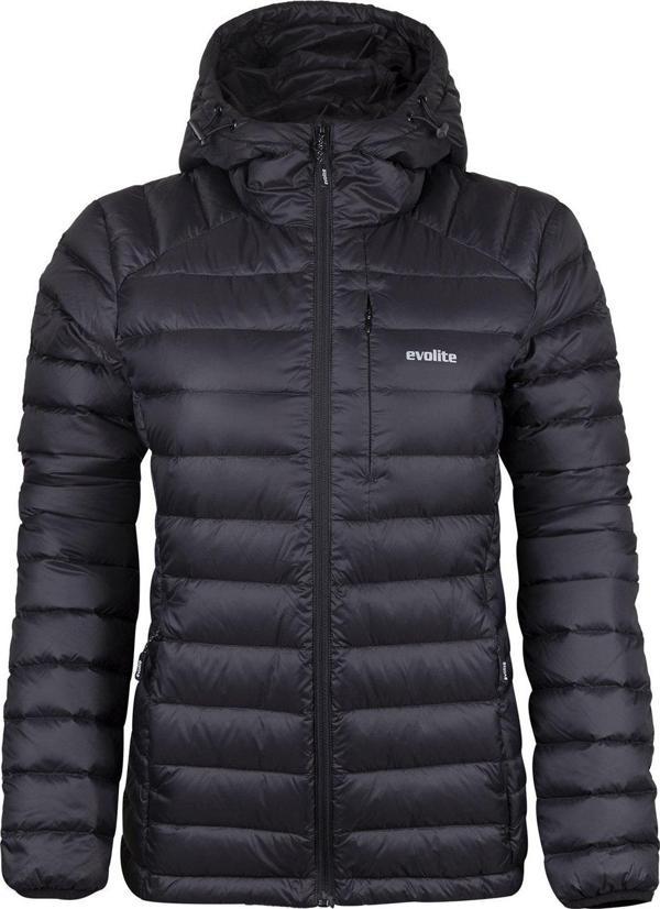 Evolite DownTouch Bayan Kaz Tüyü Mont - Siyah XL - Image 1