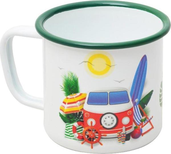 Campout Emaye Kupa Beyaz Karavan BEYAZ - Image 1