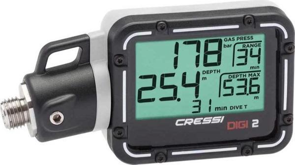 Cressi Digi 2 Dijital Dalış Konsolu WHITE - Image 1