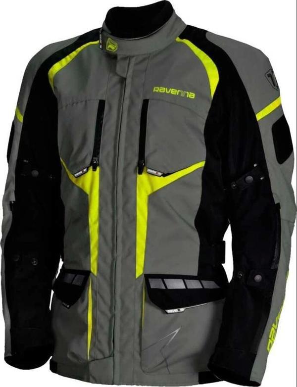 CEKET RAVENNA CE 3 LAYERS ADVENTURE WP GRİ/SARI RA1771 - Image 1