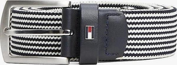 Tommy Hilfiger Erkek Kare Tokalı Dokulu Kemer - Image 1