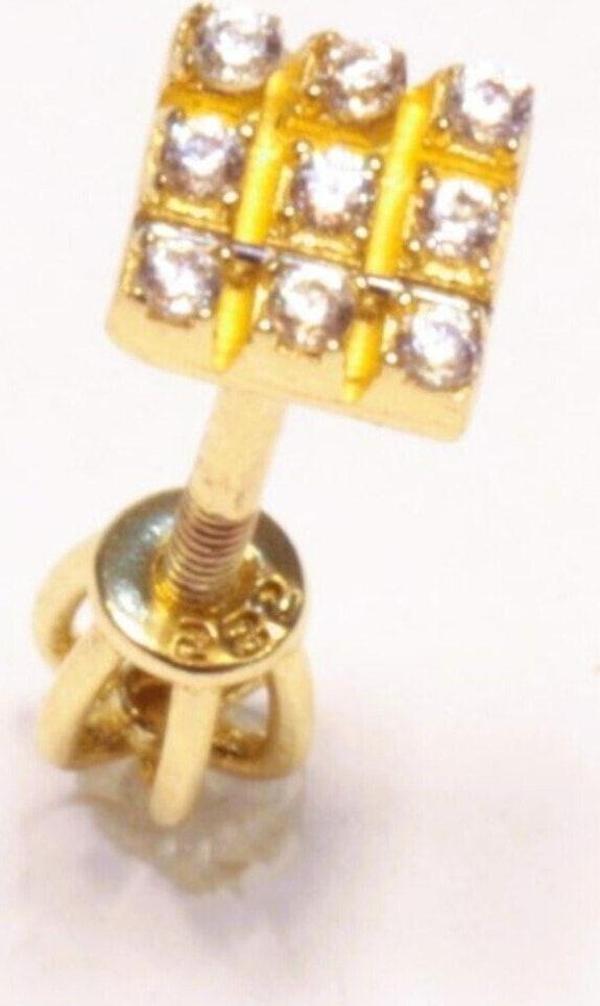 Hakan Güler Kuyumculuk 14 Ayar Altın Piercing Tragus Küpe - Image 1