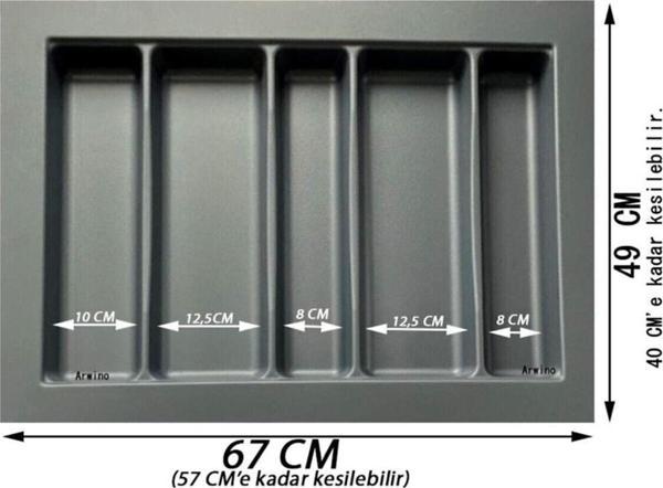 Lamiaseta Demax Çekmece Içi Kepçelik 67X49 Cm (60X40 Cm E Kadar Kesilebilir) - Image 1