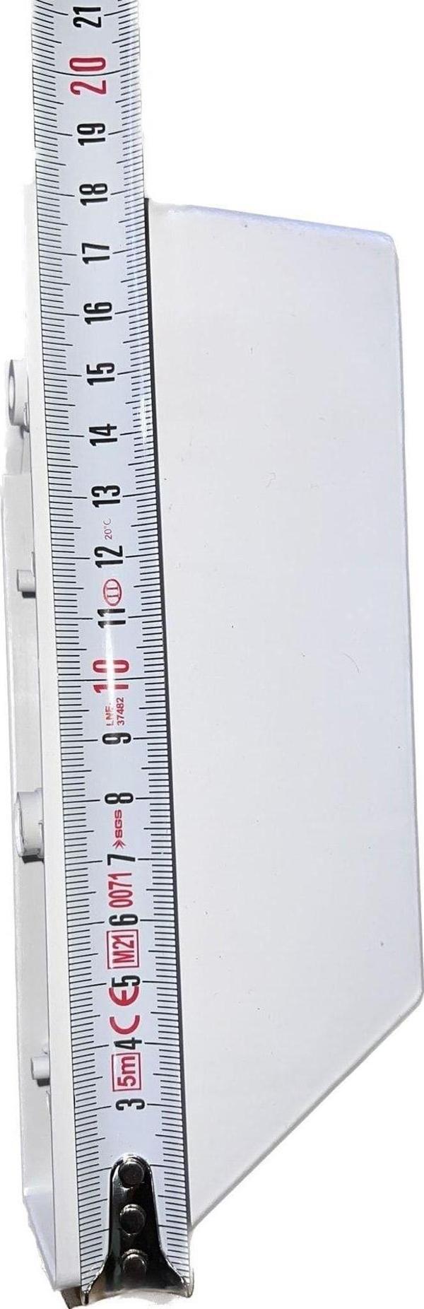 Peramıcs Kitchen Technology & Hardware Beyaz 7X7 L Koltuk Ayağı - Image 1