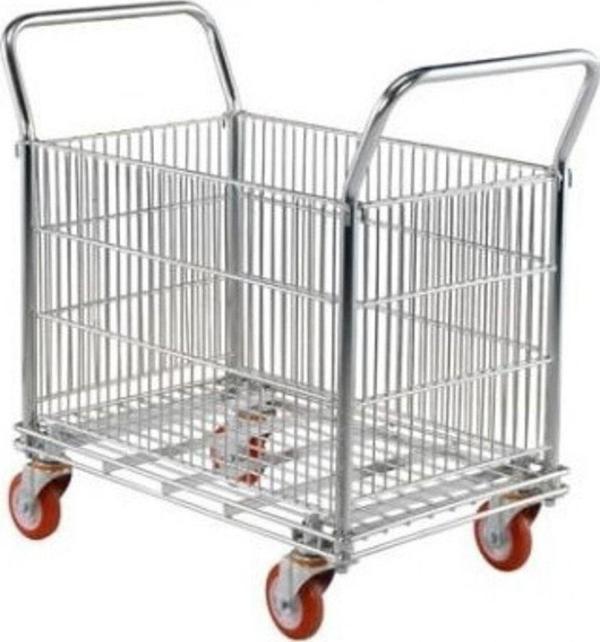 Kamusal Market Malzeme Taşıma Arabası 50X80 Havuzlu - Image 1