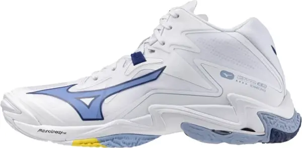 Wave Lightning Z8 MID Unisex Voleybol Ayakkabısı Beyaz / Mavi - Image 1