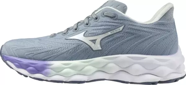 Mizuno Wave Sky 8 Kadın Koşu Ayakkabısı Gri - Image 1