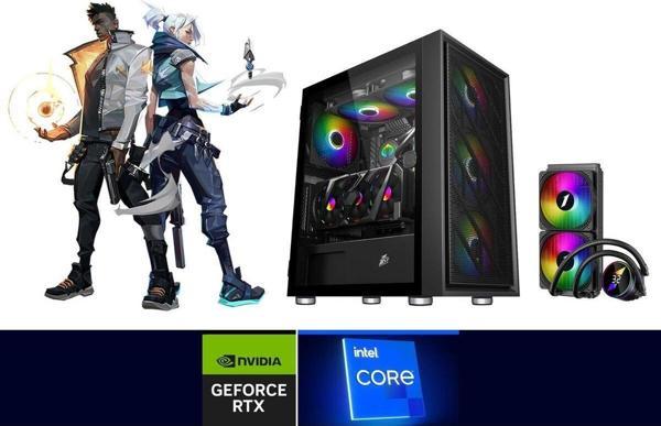 Seraphic Gaming Ultra 7 265Kf B860 Wı-Fı 32 Gb Ddr5 1 Tb Ssd Sıvı Soğutma 12 Gb Rtx 4070 Super Oyuncu Bilgisayarı - Image 1