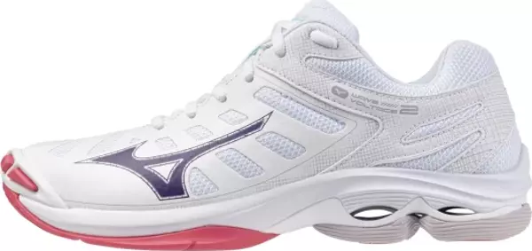 Wave Voltage 2 Kadın Voleybol Ayakkabısı Beyaz / Mavi - Image 1