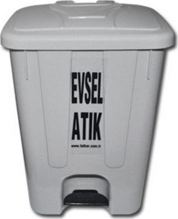 Şenyayla Plastik Evsel Atık Kovası 85 Lt Pedallı Ücretsiz Kargo - Image 1