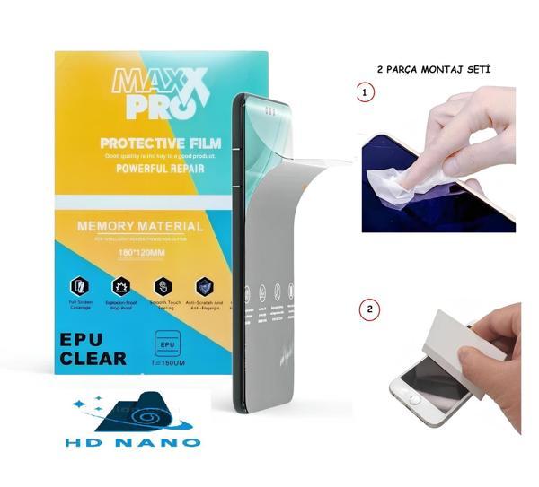 Xiaomi Mİ 11İ NANO Ekran Koruyucu Esnek ULTRA İnce - MAXXPRO - HD ŞEFFAF - Image 1