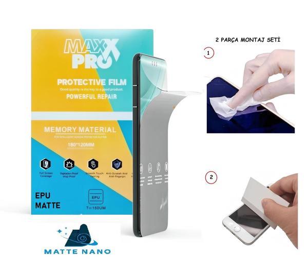 Xiaomi Mİ 8 PRO NANO Ekran Koruyucu Esnek ULTRA İnce - MAXXPRO - MAT - Image 1