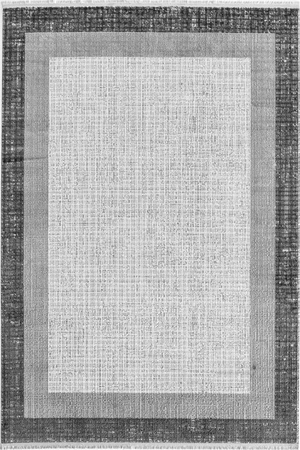 Romans Halı Norm Koleksiyonu Akrilik Saçaklı Halı 6221 Gri - Image 1