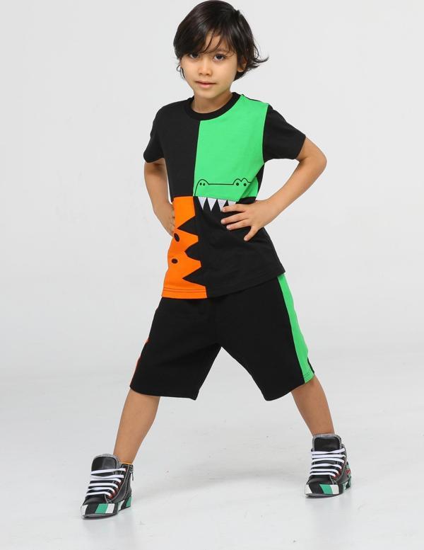 Tiger - Croco Erkek Çocuk Şort Takım - Image 1
