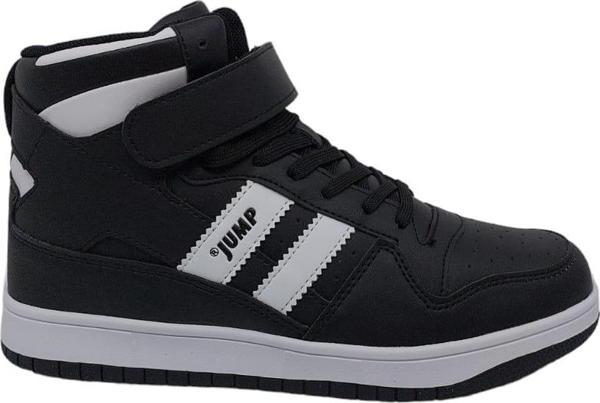 Jump 28708 Siyah Yüksek Bilekli Kadın Sneaker Günlük Spor Ayakkabı - Image 1