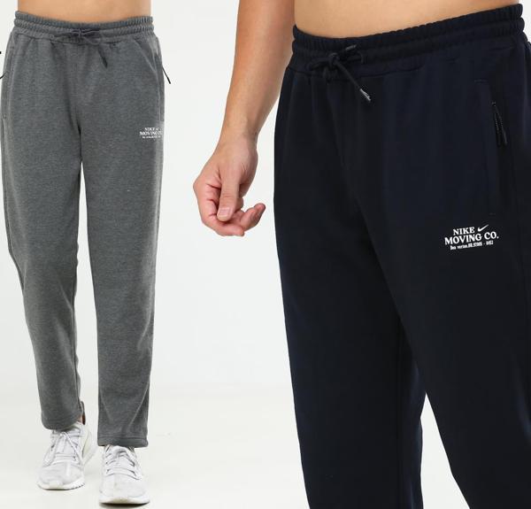 Nike ED-2407 Erkek Battal Beden Pamuklu Eşofman Altı - Image 1