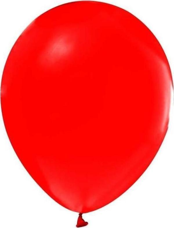 Balonevi 12" Baskı Balonu Neon Kırmızı (100 Lü Paket) - Image 1
