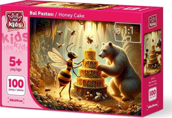 Art Puzzle 100 Parça Puzzle Bal Pastası 35415 - Image 1