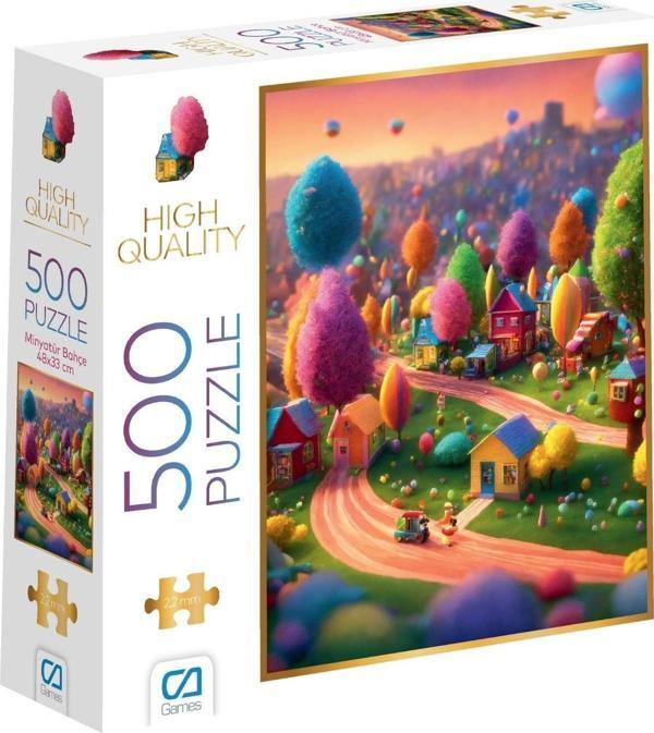 Ca Games Puzzle 500 Parça Minyatür Bahçe Ca500-7522 - Image 1