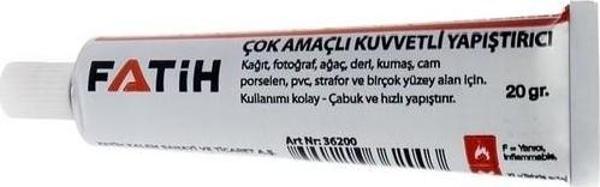Fatih 20 Gram Solventli Sıvı Yapıştırıcı Fa36200sy20 (25 Li Paket) - Image 1