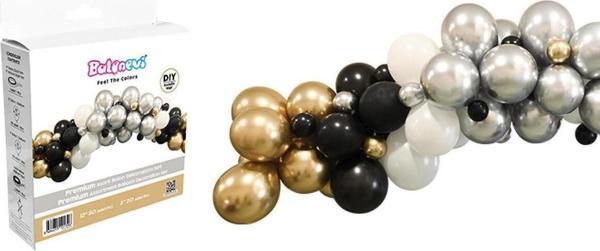 Balonevi Premium Asorti Balon Dekorasyon Seti (70 Li Paket) - Image 1