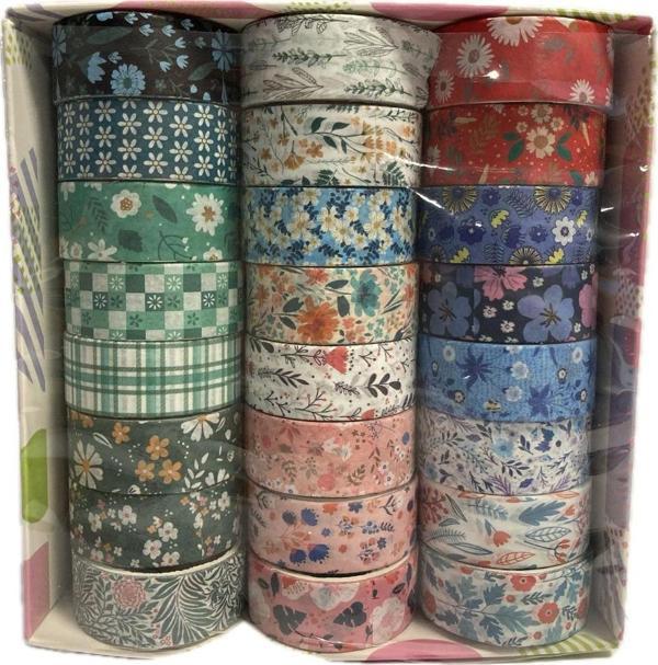 Bafix Desenli Bant Dekoratif Bfx-Deb0001 (24 Lü Paket) - Image 1
