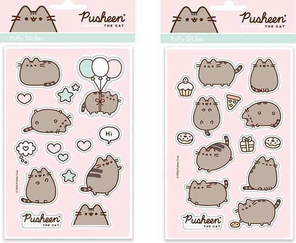 Keskin Color Pusheen Puffy Sticker 221300-10 - Image 1