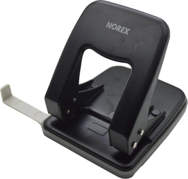 Norex Perfaratör Delgeç Metal 40 Sayfa Kapasiteli Siyah Uh104-190 - Image 1