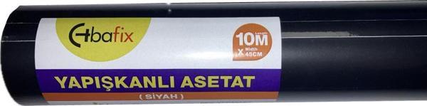 Bafix Yapışkanlı Rulo 45Cm X 10 Metre Siyah Bfx-Yfr4510S - Image 1