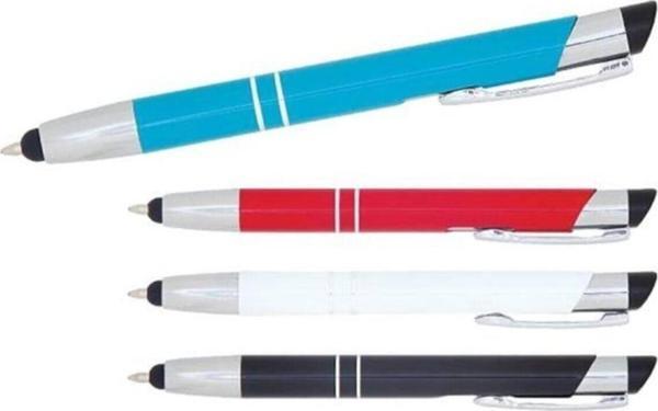 Mikro Tükenmez Kalem Dokunmatik Metal Renkler St.1001D-30 (30 Lu Paket) - Image 1