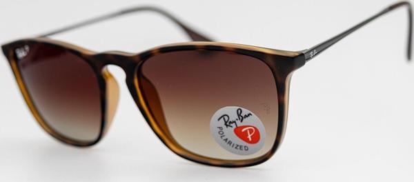 Ray-Ban RB 4187 CHRIS 710/T5 54-18 Polarize Unisex Güneş Gözlüğü - Image 1