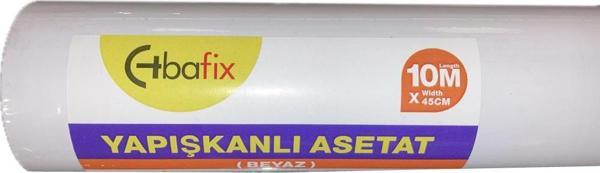 Bafix Yapışkanlı Rulo 45Cm X 10 Metre Beyaz Bfx-Yfr4510B - Image 1