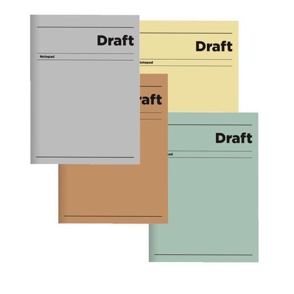 Keskin Color Sert Kapak Ciltli Draft Defter 17X24Cm 120 Yaprak 410540-99 (Karışık Renk 1 Adet) - Image 1