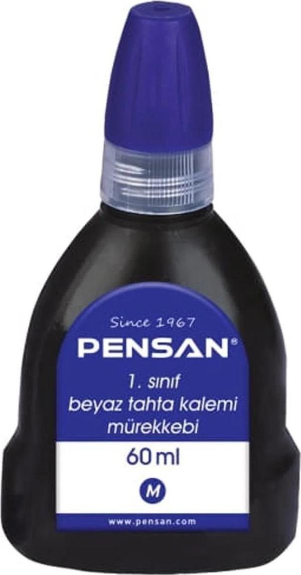 Pensan Tahta Kalem Mürekkebi 60 Ml Mavi 4007 - Image 1