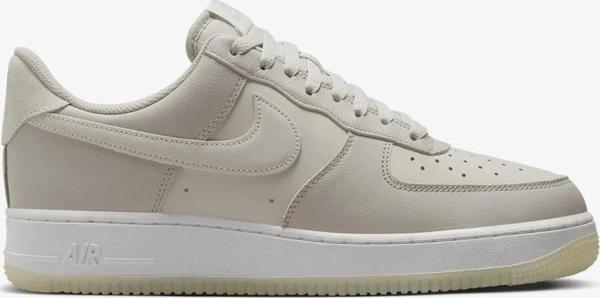 Nike Air Force 1 '07 LV8 Leather Unisex Sneaker Swoosh Hakiki Deri Günlük Spor Ayakkabı Bej - Image 1