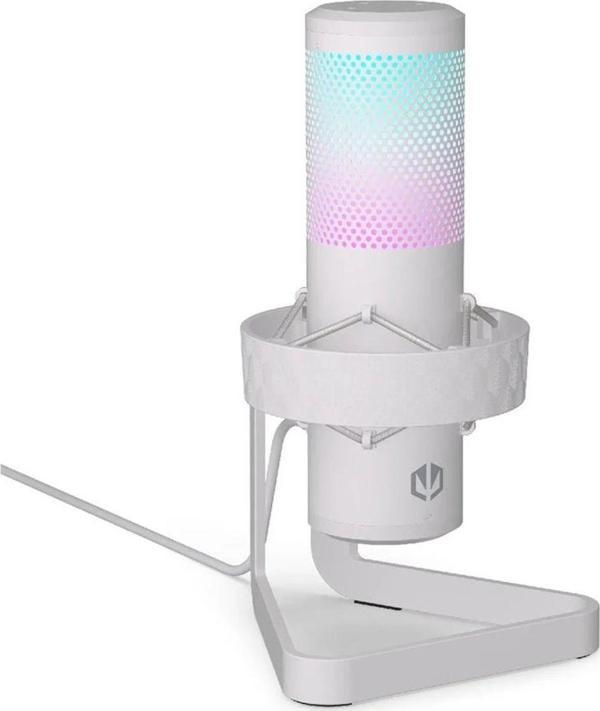 Endorfy AXIS Streaming Onyx White ARGB Yayıncı Mikrofonu (EY1B007) - Image 1