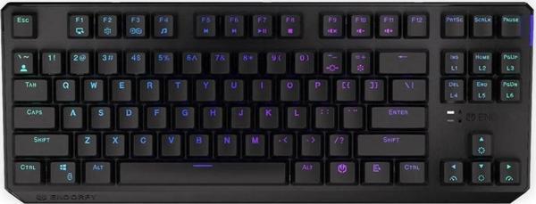 Endorfy Thock Wireless TKL Kailh Black Switch RGB İngilizce Kablosuz Hotswap Mekanik Gaming Klavye (EY5A081) - Image 1