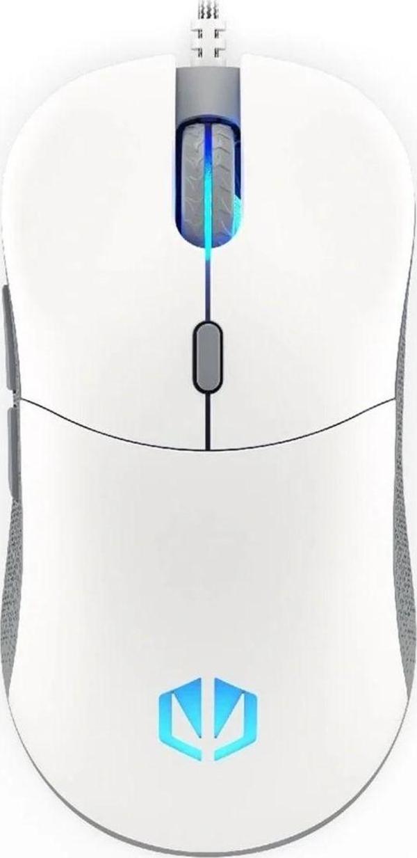 Endorfy GEM Onyx White ARGB Simetrik Gaming Mouse (EY6A012) - Image 1