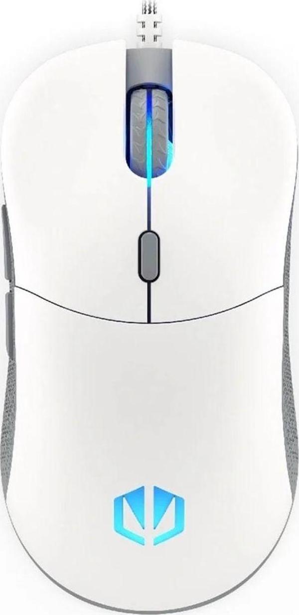 Endorfy GEM Plus Onyx White ARGB Simetrik Gaming Mouse (EY6A011) - Image 1