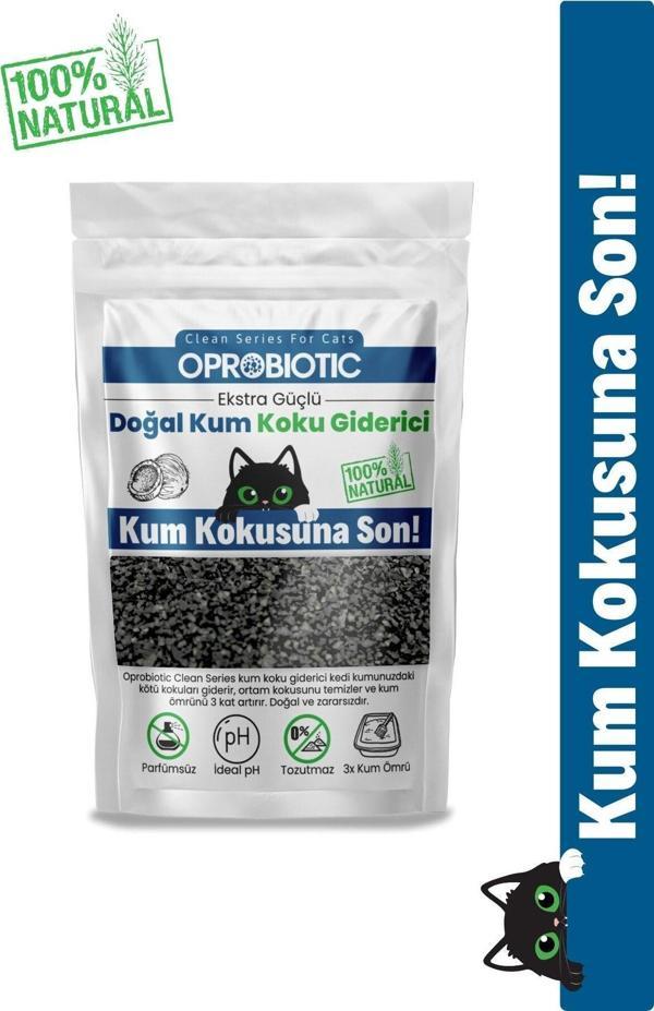 Oprobiotic Clean Doğal Kedi Kumu Koku Giderici 240 Gr - Image 1