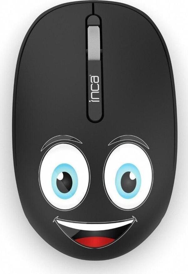 Inca Weeny Iwm-245Rs Desing 3D Wireless Mouse- Siyah - Image 1