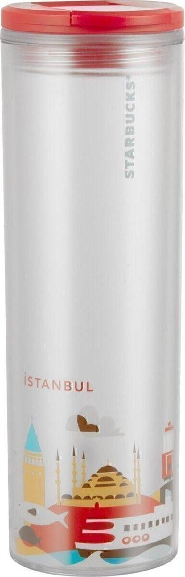 Starbucks ® Plastik Istanbul Konseptli Termos 480 Ml - - Image 1