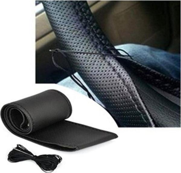 Ayazgurup Hyundai I10 Dikmeli Direksiyon Kılıfı Noktalı Siyah Dikişli A++ Kalite - Image 1