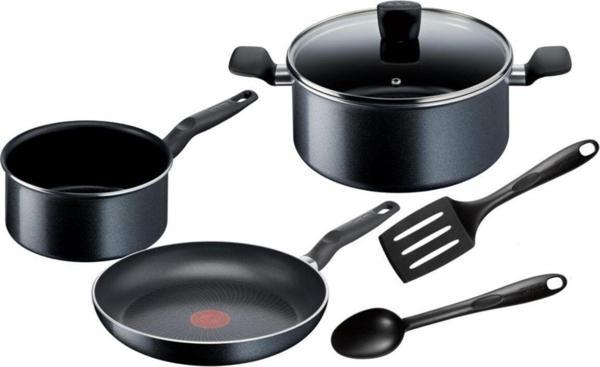Tefal C26780 Titanyum 1X Starter Tencere Ve Tava Seti 6 Parça - Image 1