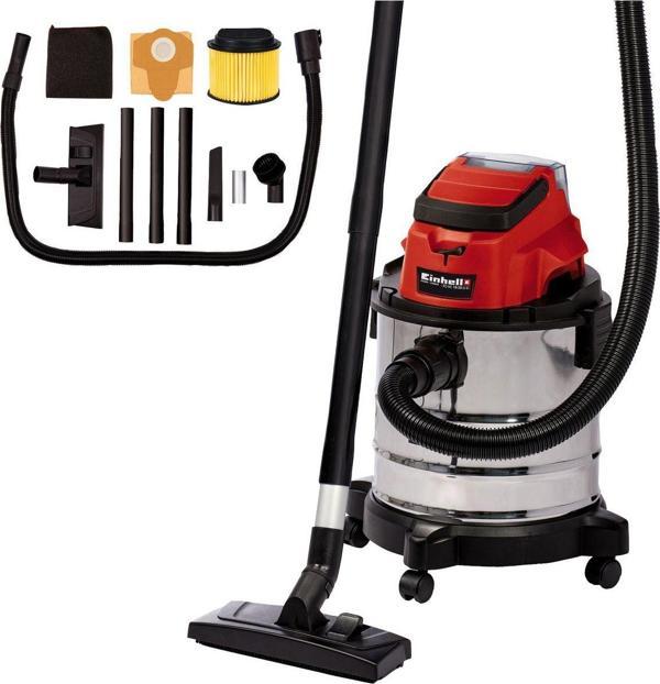 Einhell Tc-Vc 18/20 Li S - Solo, Akülü Islak/Kuru Süpürge (Akü Ve Şarj Cihazı Dahil Değildir) - Image 1