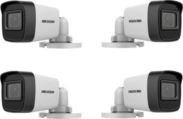 Hikvision Haikon Ds-2Ce16D0T-Exıpf 2.8 Mm Sabit Lens Gece Görüşlü 1080P Ahd Bullet Kamera 4 Adet - Image 1